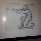 الفكرة لم تمت ولن تمت وان رحل صاحبها  تبقى الفكرة وانتشارها  مسرحا ورسما للفنان الراحل ابراهيم سابا