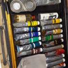 الفكرة لم تمت ولن تمت وان رحل صاحبها  تبقى الفكرة وانتشارها  مسرحا ورسما للفنان الراحل ابراهيم سابا