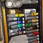 الفكرة لم تمت ولن تمت وان رحل صاحبها  تبقى الفكرة وانتشارها  مسرحا ورسما للفنان الراحل ابراهيم سابا