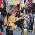 بالصور تجهيزات وأجواء العيد بمدينة نابلس اليوم