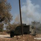 بلعين في مسيراتها  والاحتلال بقمعه