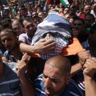 الشهيد أحمد خطاطبة ( 25 عاما ) في بلدة بيت فوريك