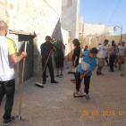 اعمال تطوعية في قصور عرابه  وملعبها البلدي