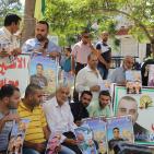 بالصور:  اعتصام تضامني مع الأسرى المرضى والمضربين في الخليل