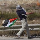 مواجهات قرب مستوطنة بيت ايل شرق رام الله عقب مسيرة جماهيرية نصرة للأقصى