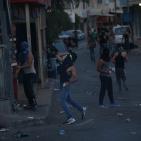 مواجهات في بلدة حزما بمدينة القدس المحتلة نصرة للأقصى