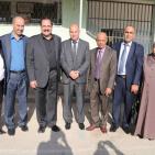 وزير التربية يتفقد مدارس بلدة بروقين في محافظة سلفيت