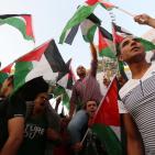 استقبال  السيد الرئيس في مقر المقاطعة في رام الله بعد عودته من الأمم المتحدة