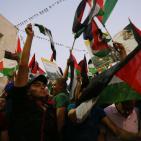 استقبال  السيد الرئيس في مقر المقاطعة في رام الله بعد عودته من الأمم المتحدة