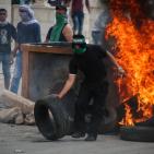 مواجهات اليوم السبت قرب مدخل البيرة الشمالي