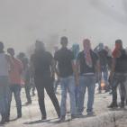 مواجهات حاجز حوارة جنوب نابلس  الأحد 11/10/2015