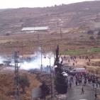 الاحتلال يقمع مسيرة سلمية للمحامين عند المدخل الشمالي لمدينة البيرة