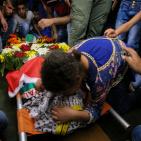 جنازة الشهيد الطفل احمد شراكة في مخيم الجلزون