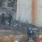 (محدث) صور: اصابة 6 مواطنين خلال مواجهات مع الاحتلال عند مدخل البيرة الشمالي