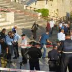 استشهاد شاب برصاص الاحتلال أمام باب العامود بالقدس