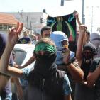 اندلاع مواجهات عقب مسيرة الغضب في الخليل