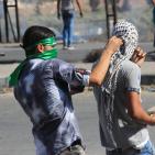 مواجهات حاجز حوارة جنوب نابلس في جمعة الغضب