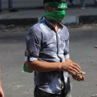 مواجهات حاجز حوارة جنوب نابلس في جمعة الغضب