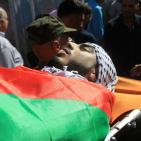 نابلس: تشييع جثمان الشهيد حنني في بيت فوريك