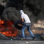 مواجهات اليوم السبت قرب حاجز قلنديا و شمال البيرة