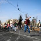 مواجهات اليوم الثلاثاء قرب حاجز قلنديا و حاجز 