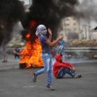 مواجهات اليوم الجمعة قرب حاجز 