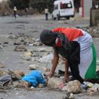 مواجهات حاجز حوارة جنوب نابلس الجمعه 23/10/2015