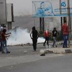 مواجهات حاجز حوارة جنوب نابلس الجمعه 23/10/2015