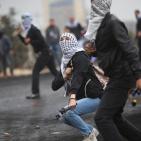 اصابة مصور راية ومواجهات شمال مدينة البيرة