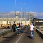 المواجهات قرب حاجز بيت حانون 