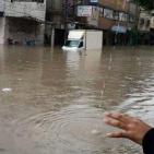 صور.. غرق عدة منازل جنوب القطاع نتيجة غزارة الامطار