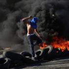 مواجهات على المدخل الشمالي لمدينة البيرة