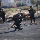 مواجهات على المدخل الشمالي لمدينة البيرة