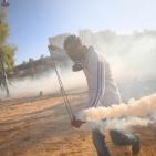 مواجهات على المدخل الشمالي لمدينة البيرة