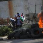 مواجهات على المدخل الشمالي لمدينة البيرة