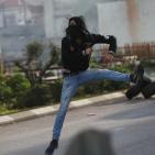 مواجهات على المدخل الشمالي لمدينة البيرة