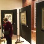 معرض لمحمد شلبي عن الخط الكوفي يحمل اسم فلسطين