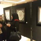 معرض لمحمد شلبي عن الخط الكوفي يحمل اسم فلسطين