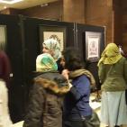 معرض لمحمد شلبي عن الخط الكوفي يحمل اسم فلسطين