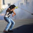 مواجهات في بلدة عابود غرب رام الله عقب استشهاد الشاب عبد الرحمن البرغوثي