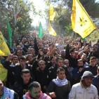 تشييع جثمان الشهيد عبد الرحمن البرغوثي في بلدة عابود غرب رام الله