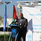 افتتاح مشروع الحي السكني بخانيونس جنوب قطاع غزة