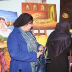 صور.. افتتاح معرض فني بغزة لمناهضة العنف ضد المرأة