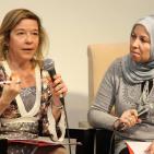 المحاضرة المكسيكية د. سيلفانا رابينوفيتش تقدم  ندوة عن خطبة  الهندي الاحمر للشاعر محمود درويش