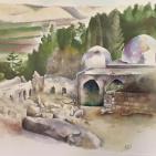 12فنانا يعرضون لوحاتهم ورسوماتهم في فندق الموفنبيك برام الله