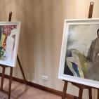 12فنانا يعرضون لوحاتهم ورسوماتهم في فندق الموفنبيك برام الله