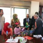 اسرة جامعة بير زيت تزور جمعية مركز الحياة في رام الله