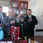 اسرة جامعة بيرزيت تزور جمعية مركز الحياة لمكافحة السرطان في رام الله