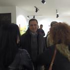 الفنان تقي سباتين ينظم معرض الارض المقدسة في البيرة