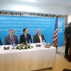 الأونروا تفتتح مدرسة في عين عريك